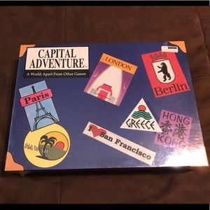 Vintage “Capital Adventure” game, never opened!